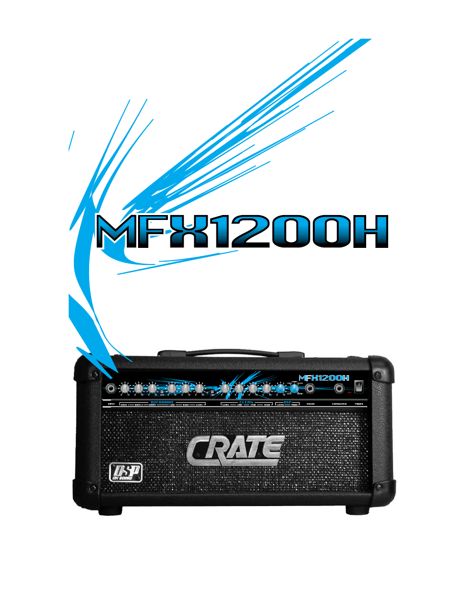 Crate Amplifiers MFX1200 User Manual | 8 pages