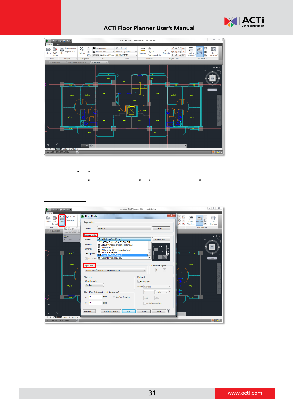 ACTi Floor Planner V2.3.2 User Manual | Page 31 / 31