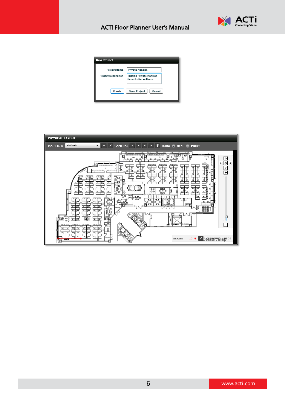 ACTi Floor Planner V2.3.2 User Manual | Page 6 / 31