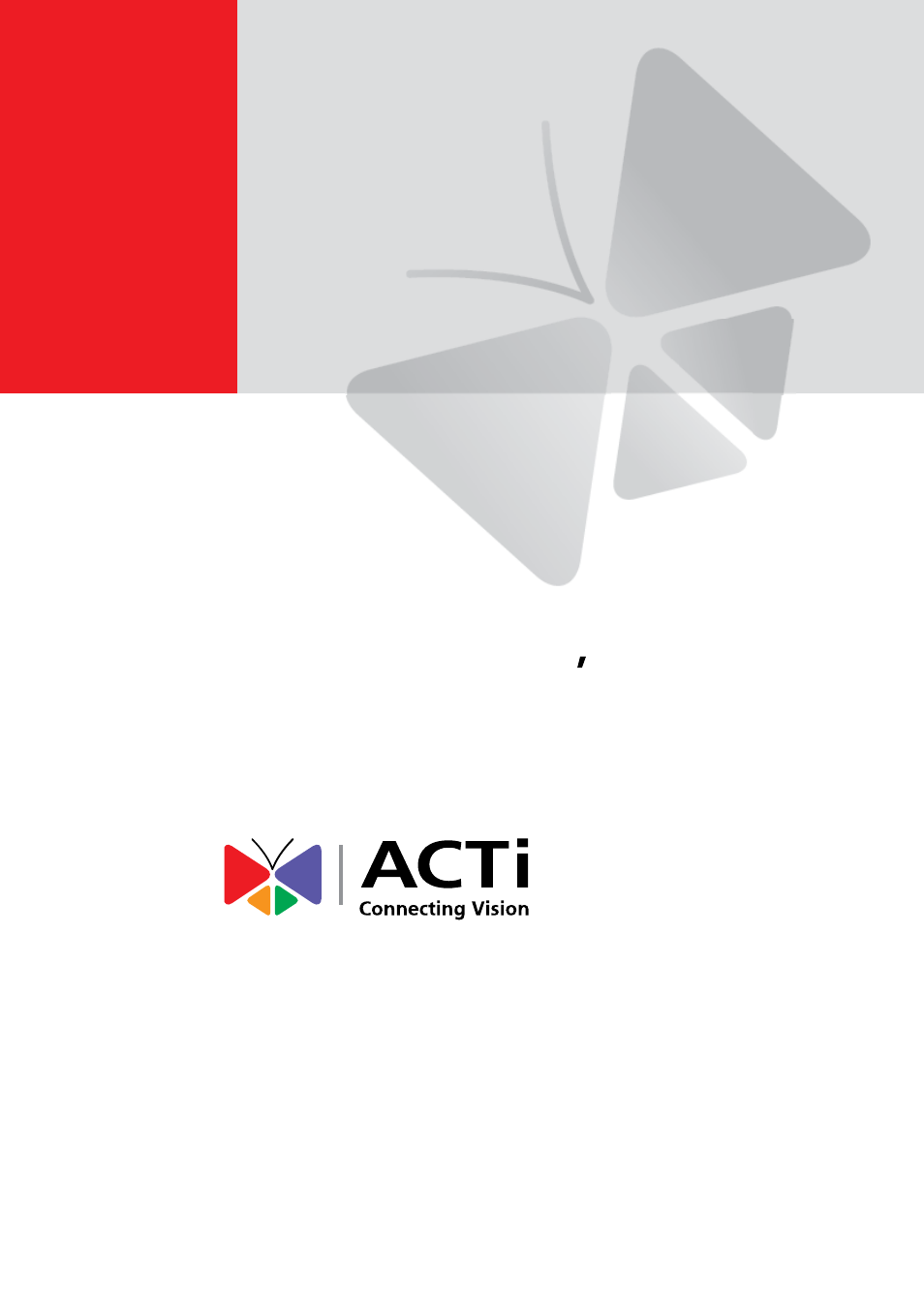 ACTi Media Converter V.2.1.26.16 User Manual | 8 pages