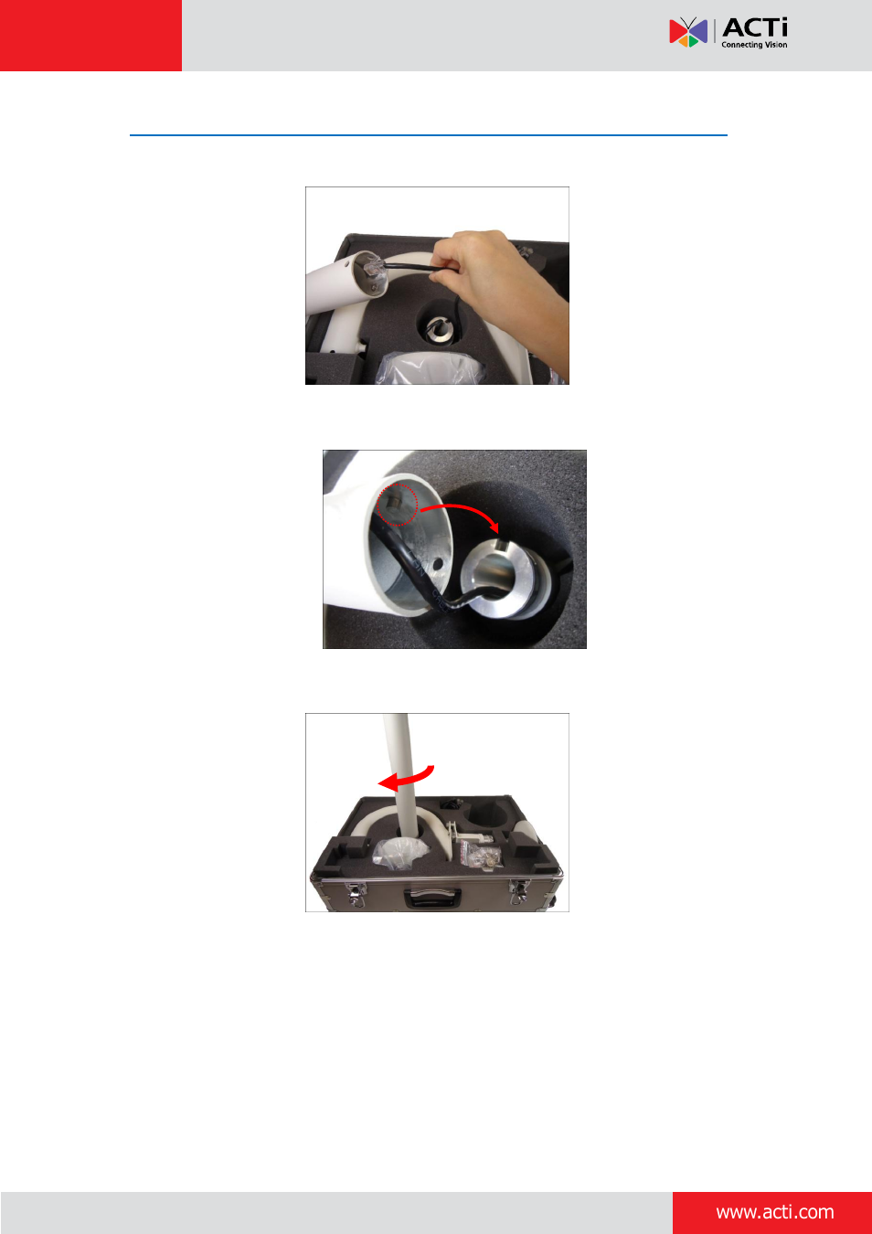 Step 2: mount the accessories | ACTi PCDK-0001 User Manual | Page 10 / 22