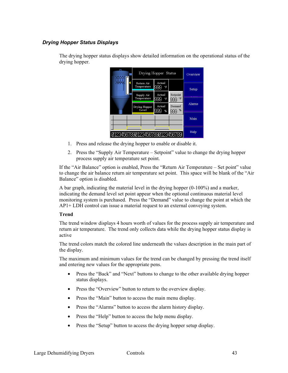 AEC AP Series Large Dehumidifying Dryer User Manual | Page 44 / 100