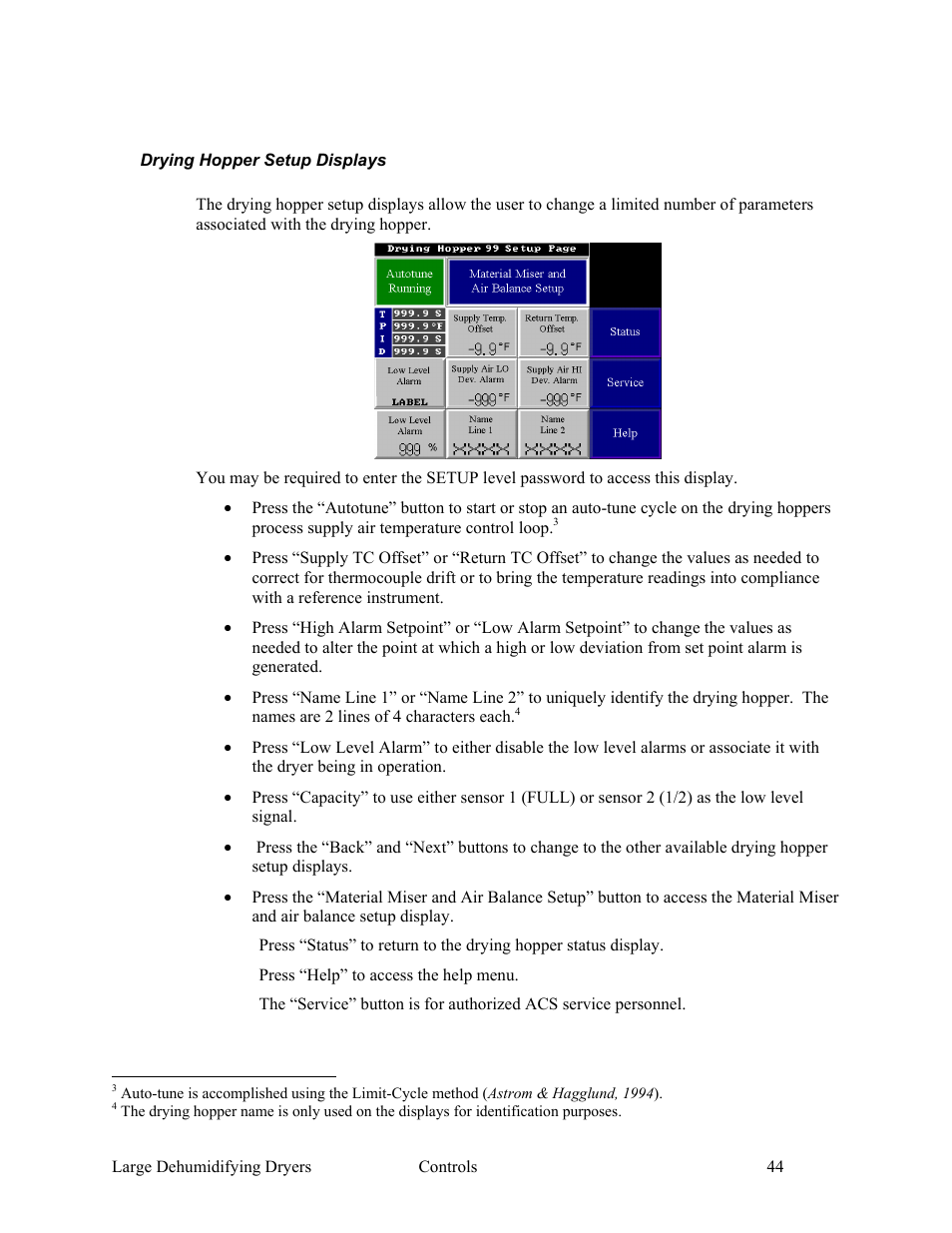 AEC AP Series Large Dehumidifying Dryer User Manual | Page 45 / 100