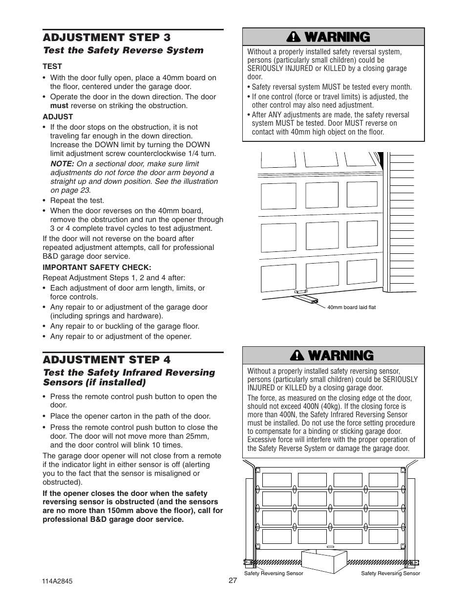 B&D N1134 User Manual | Page 27 / 32