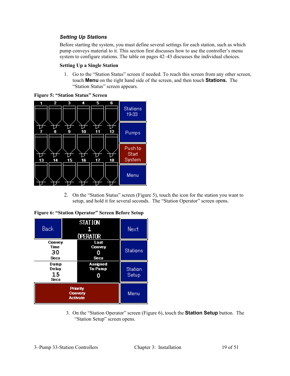 AEC 3-Pump 33-Station Controllers User Manual | Page 20 / 52