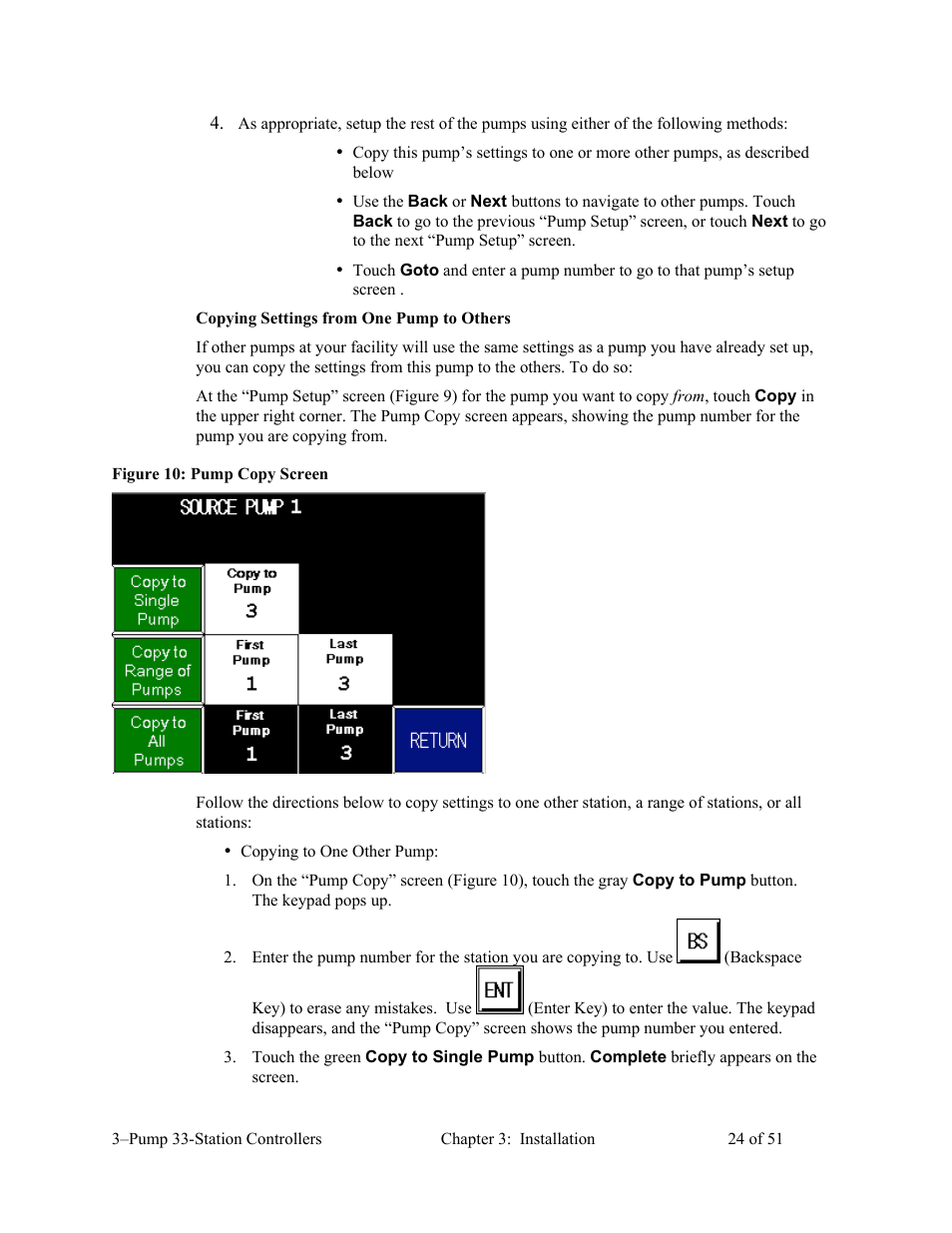 AEC 3-Pump 33-Station Controllers User Manual | Page 25 / 52