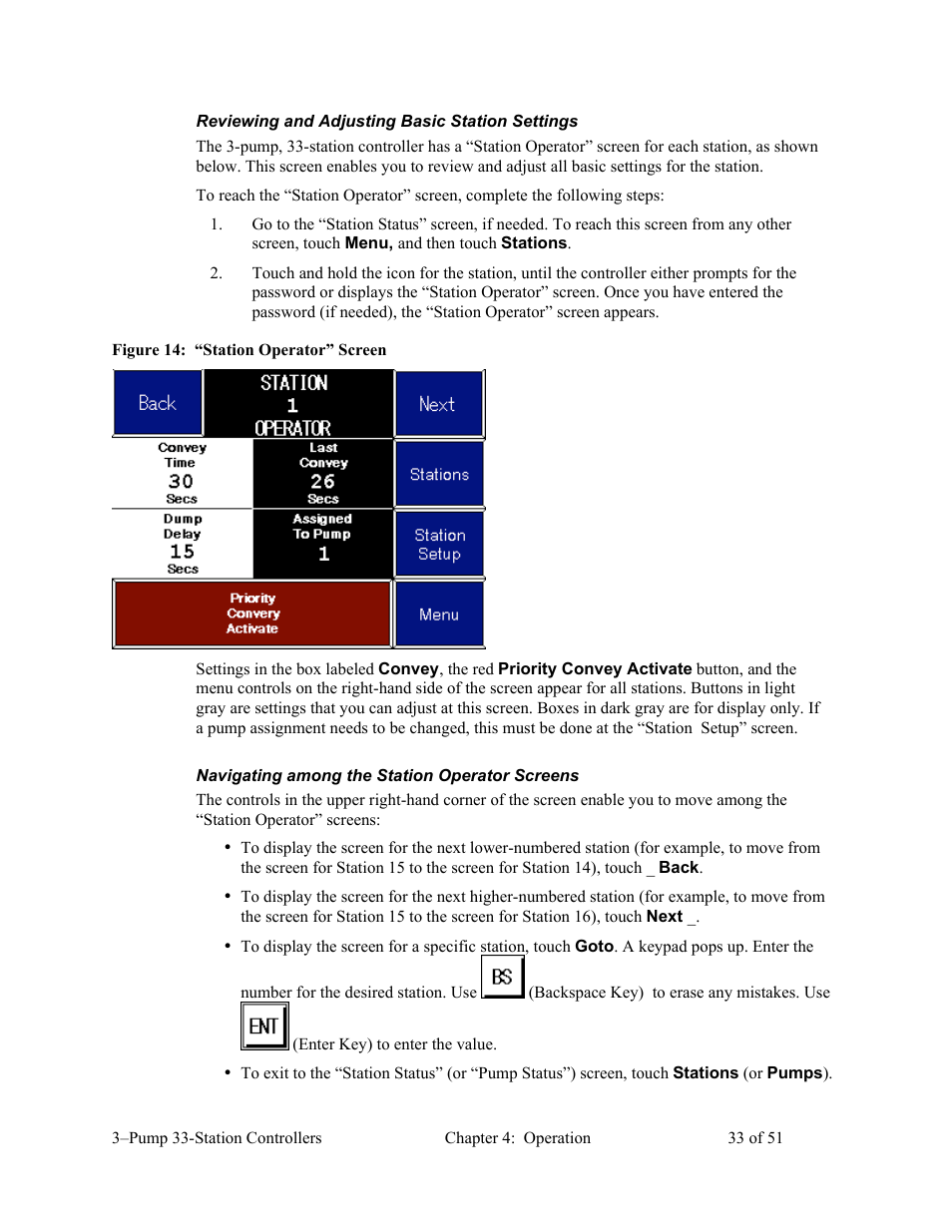AEC 3-Pump 33-Station Controllers User Manual | Page 34 / 52