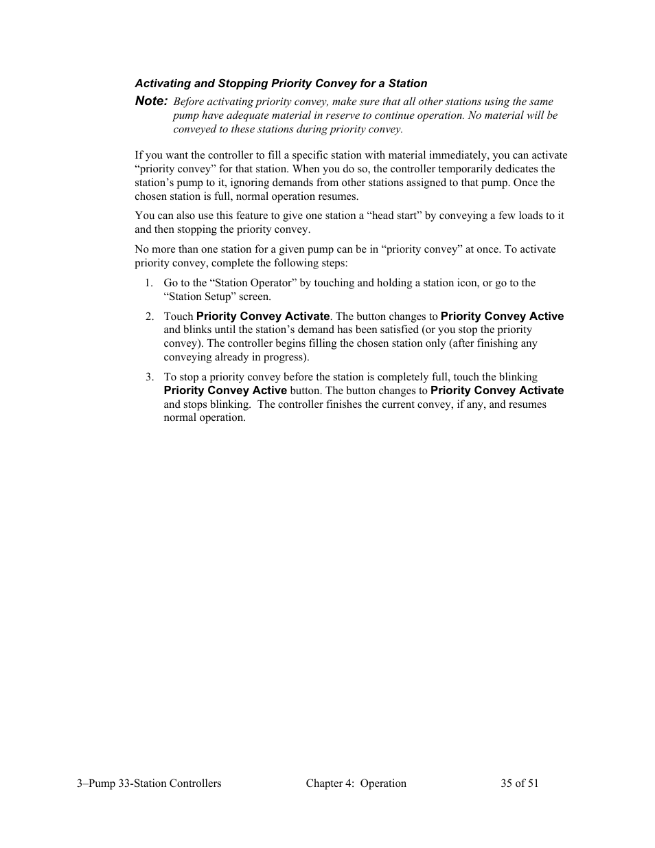 AEC 3-Pump 33-Station Controllers User Manual | Page 36 / 52