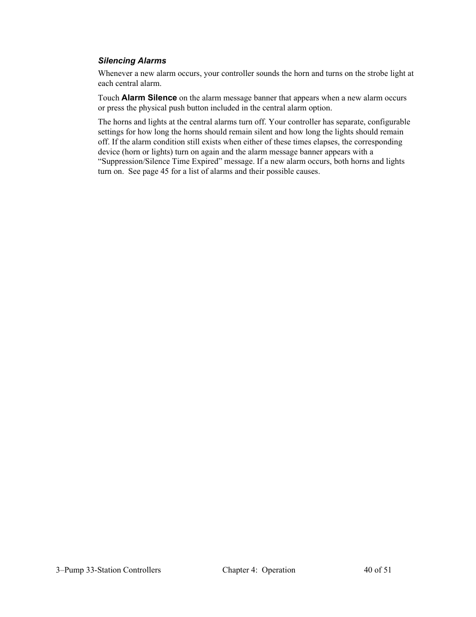 AEC 3-Pump 33-Station Controllers User Manual | Page 41 / 52