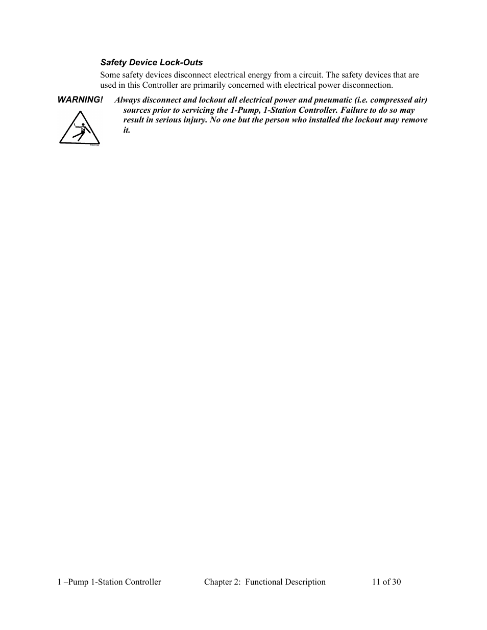 AEC 1-Pump 1-Station Controller User Manual | Page 12 / 31