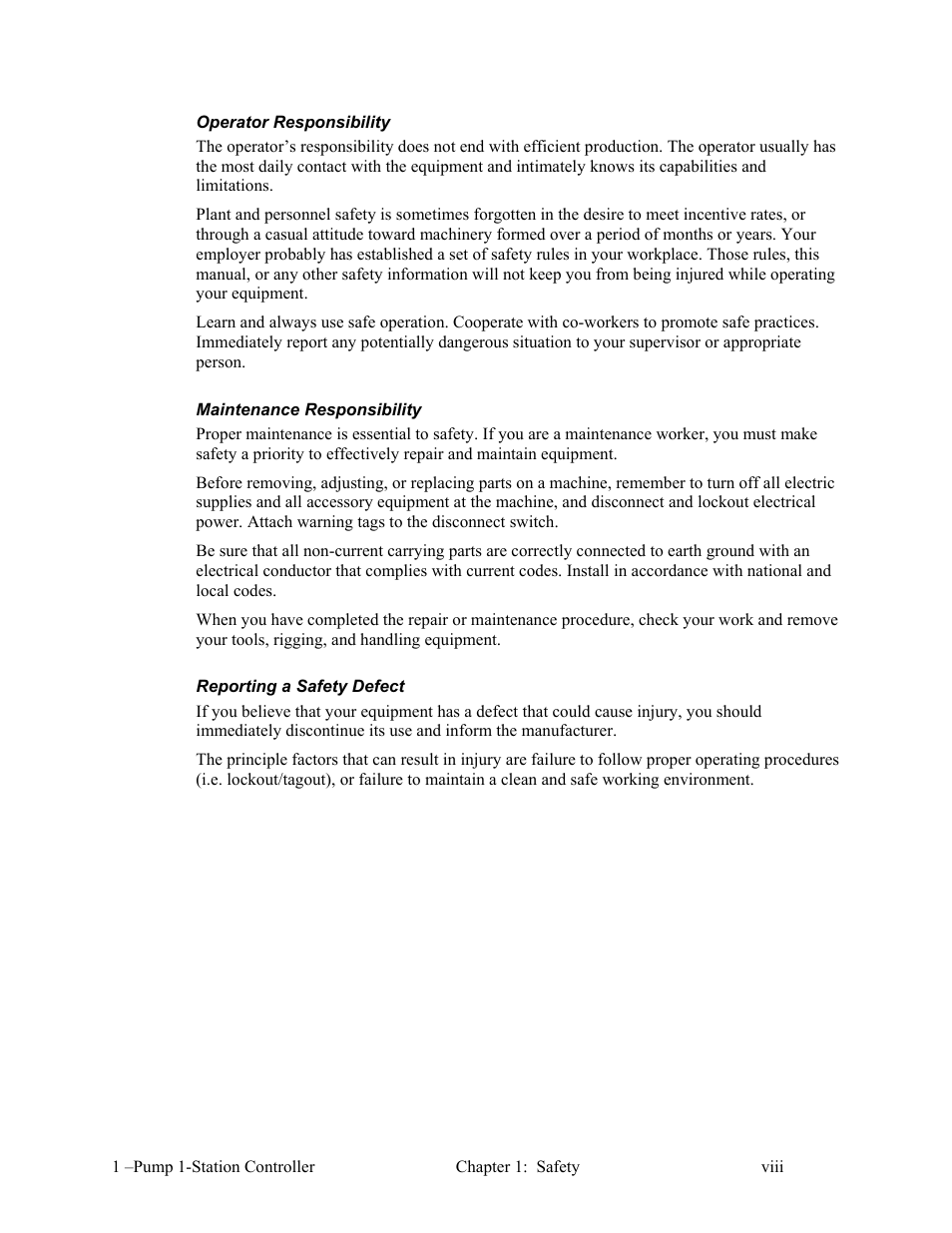 AEC 1-Pump 1-Station Controller User Manual | Page 9 / 31