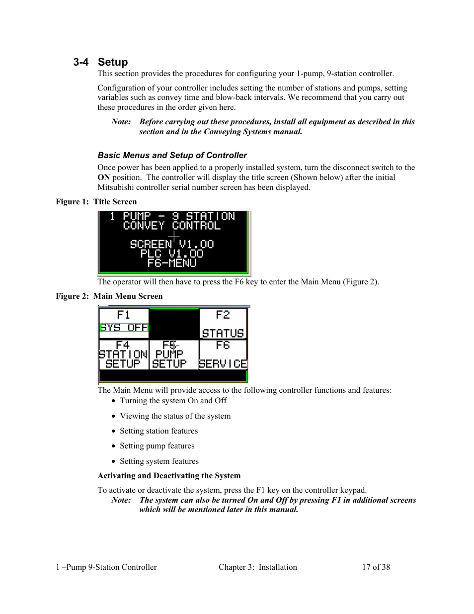 4 setup | AEC 1-Pump 9-Station Controller User Manual | Page 18 / 39