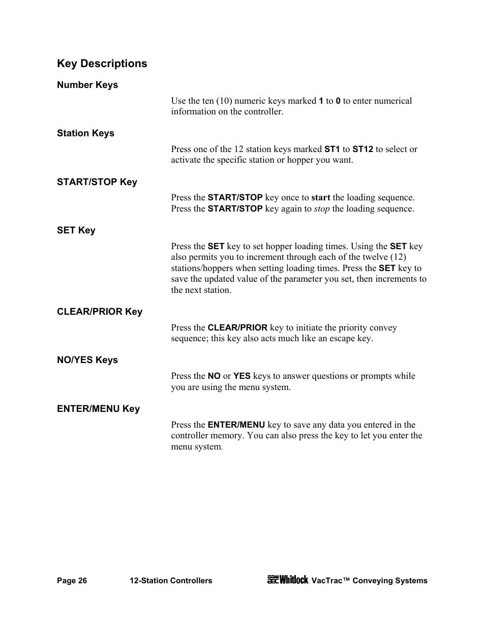 AEC VacTrac Series Conveying Systems User Manual | Page 27 / 97