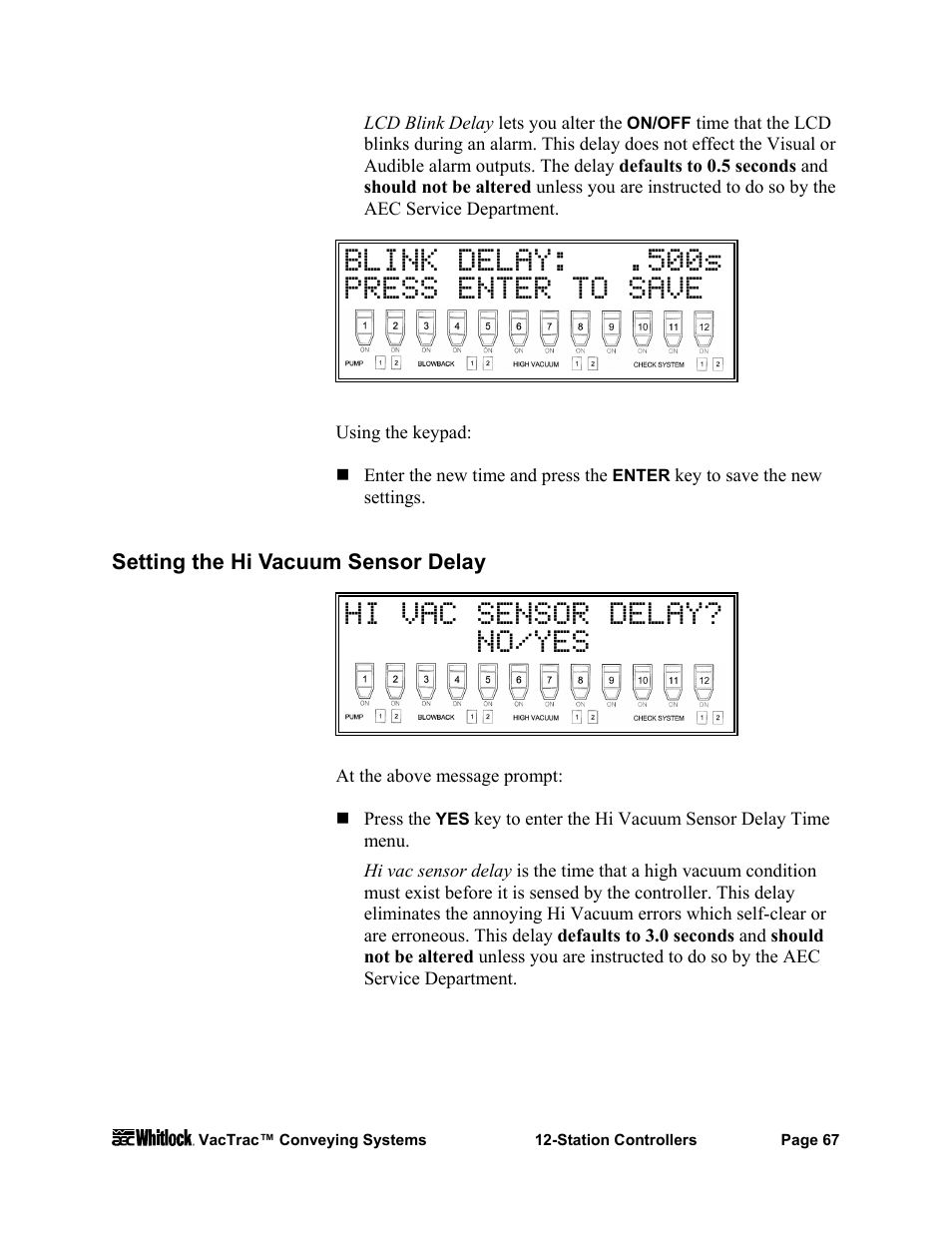 AEC VacTrac Series Conveying Systems User Manual | Page 68 / 97