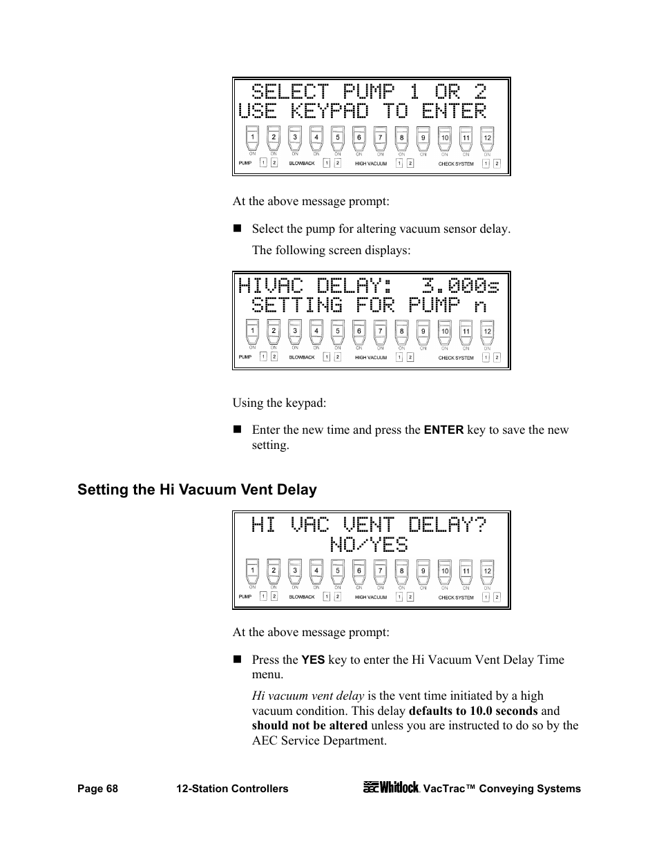 AEC VacTrac Series Conveying Systems User Manual | Page 69 / 97