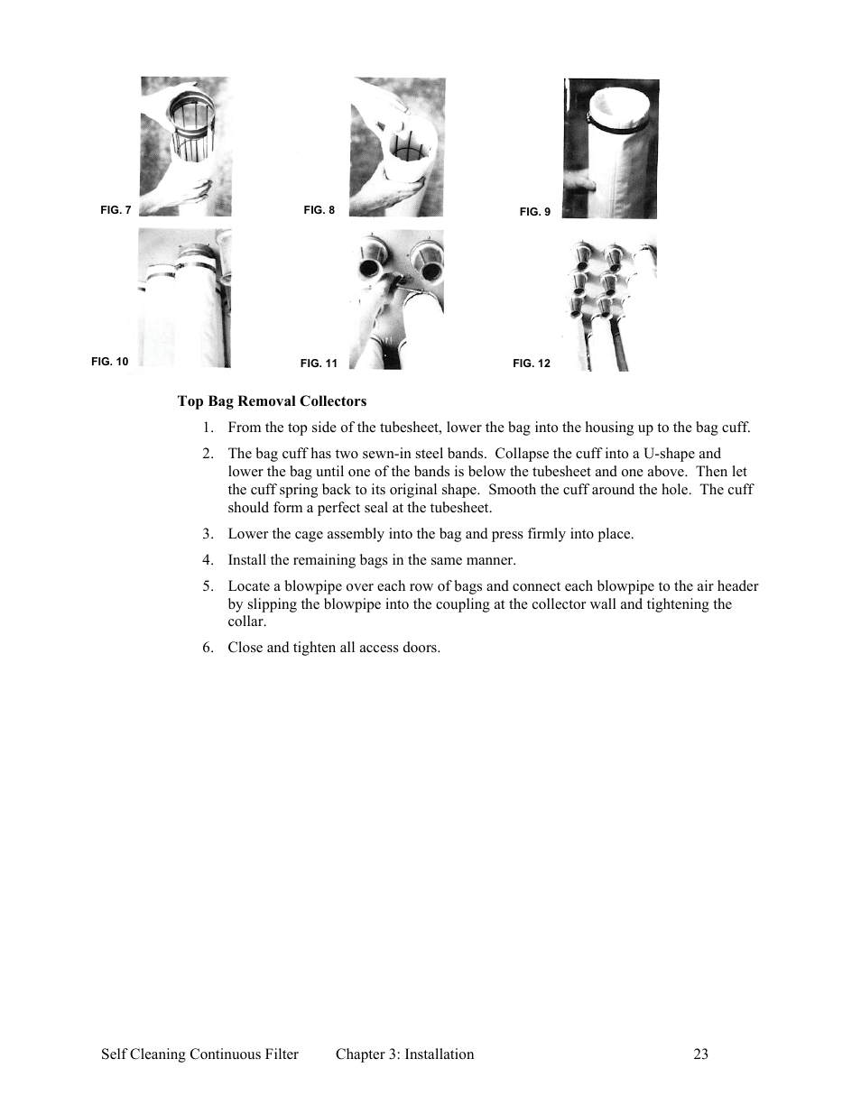 AEC Self Cleaning Continuous Filters User Manual | Page 24 / 41