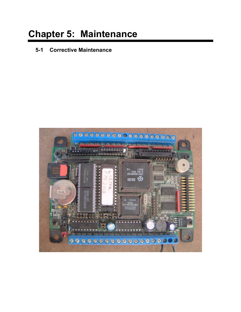 Chapter 5: maintenance | AEC OFC Series User Manual | Page 28 / 36