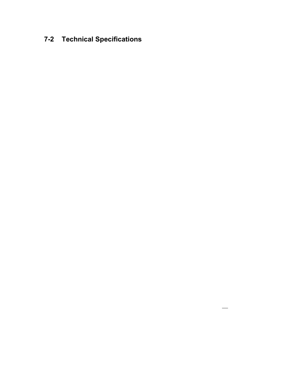 2 technical specifications | AEC OFC Series User Manual | Page 33 / 36