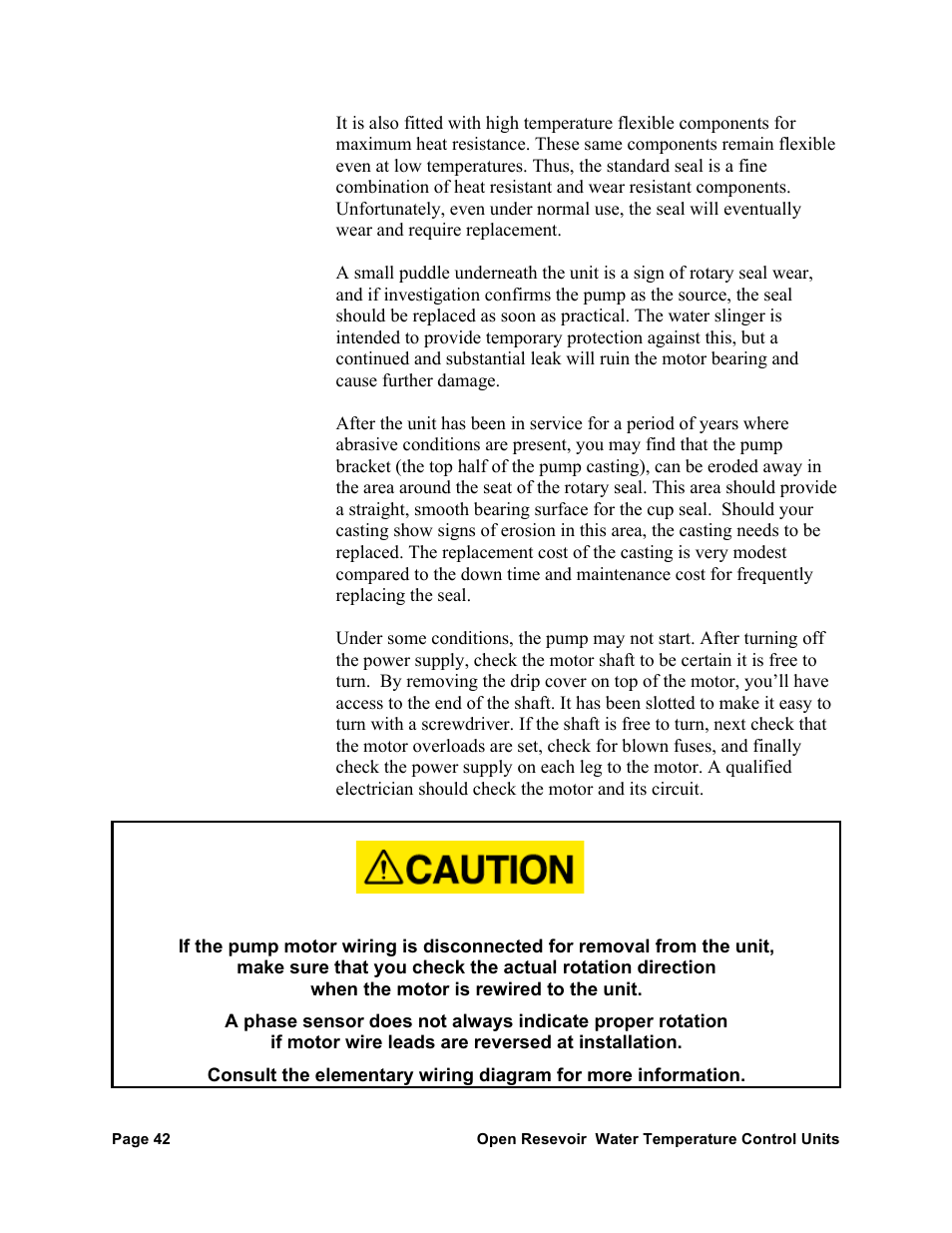 AEC TCU Series Open Reservoir Water Temperature Control Units User Manual | Page 41 / 51