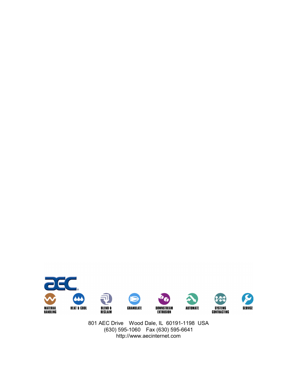 AEC FSS Series 1.5- 10 HP Fountain Solution Systems User Manual | Page 81 / 81