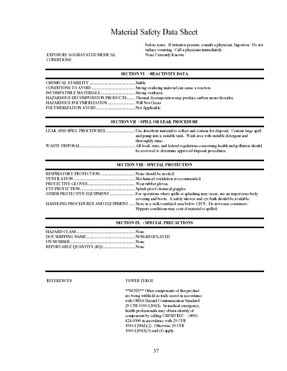 AEC TK Series Cooling Tower Water Treatment Systems User Manual | Page 37 / 42