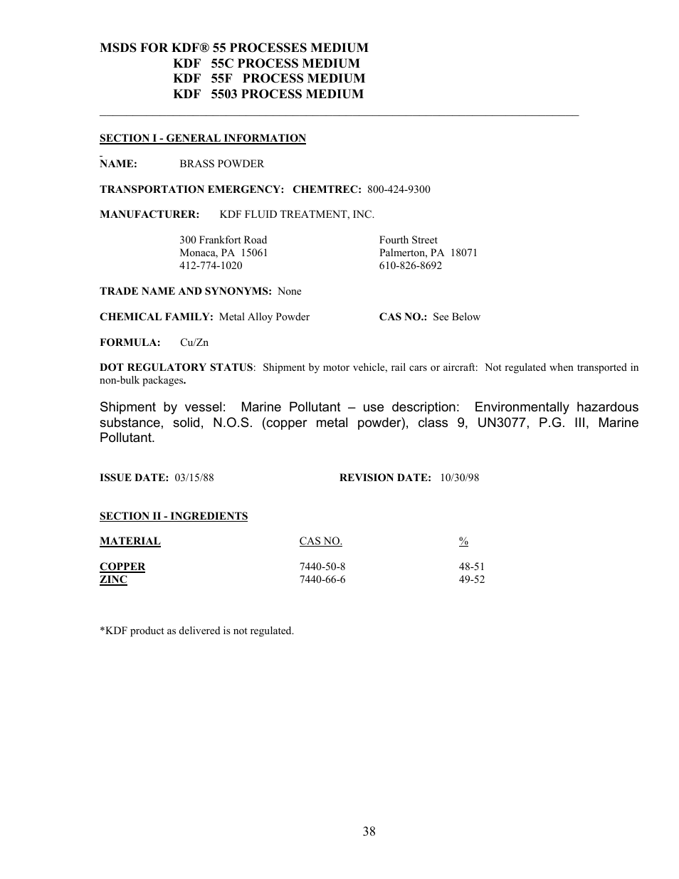 AEC TK Series Cooling Tower Water Treatment Systems User Manual | Page 38 / 42