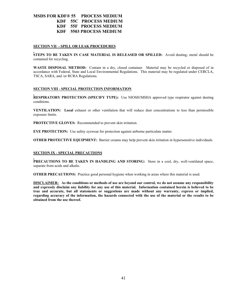 AEC TK Series Cooling Tower Water Treatment Systems User Manual | Page 41 / 42