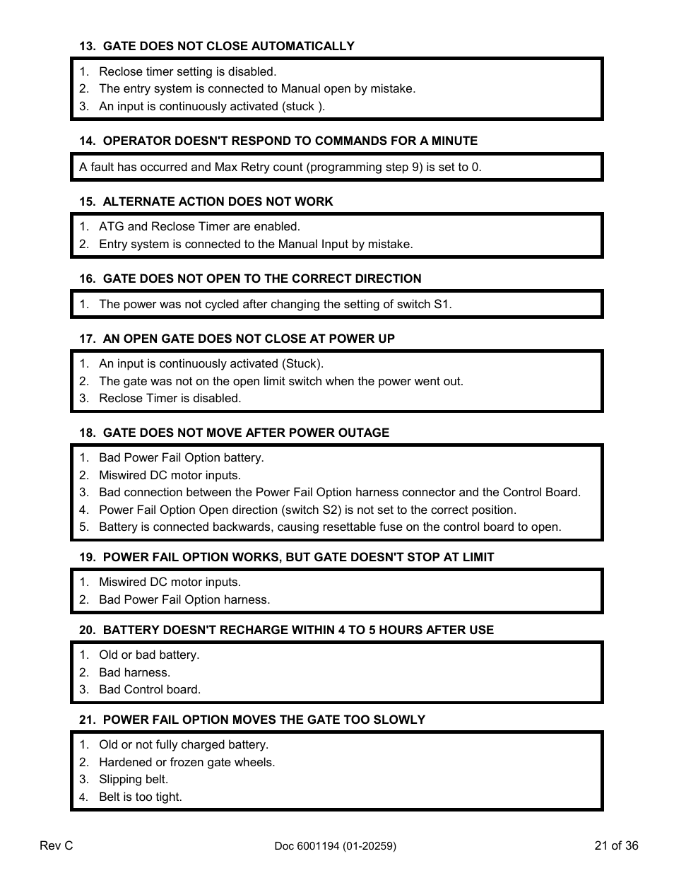 Chamberlain SL 1000-XI User Manual | Page 24 / 39