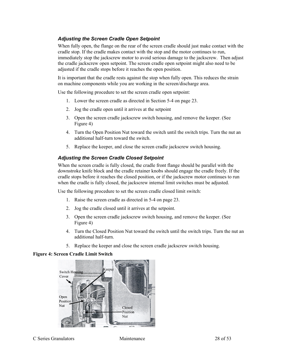 AEC Colortronic MSH Series 2039 User Manual | Page 28 / 53