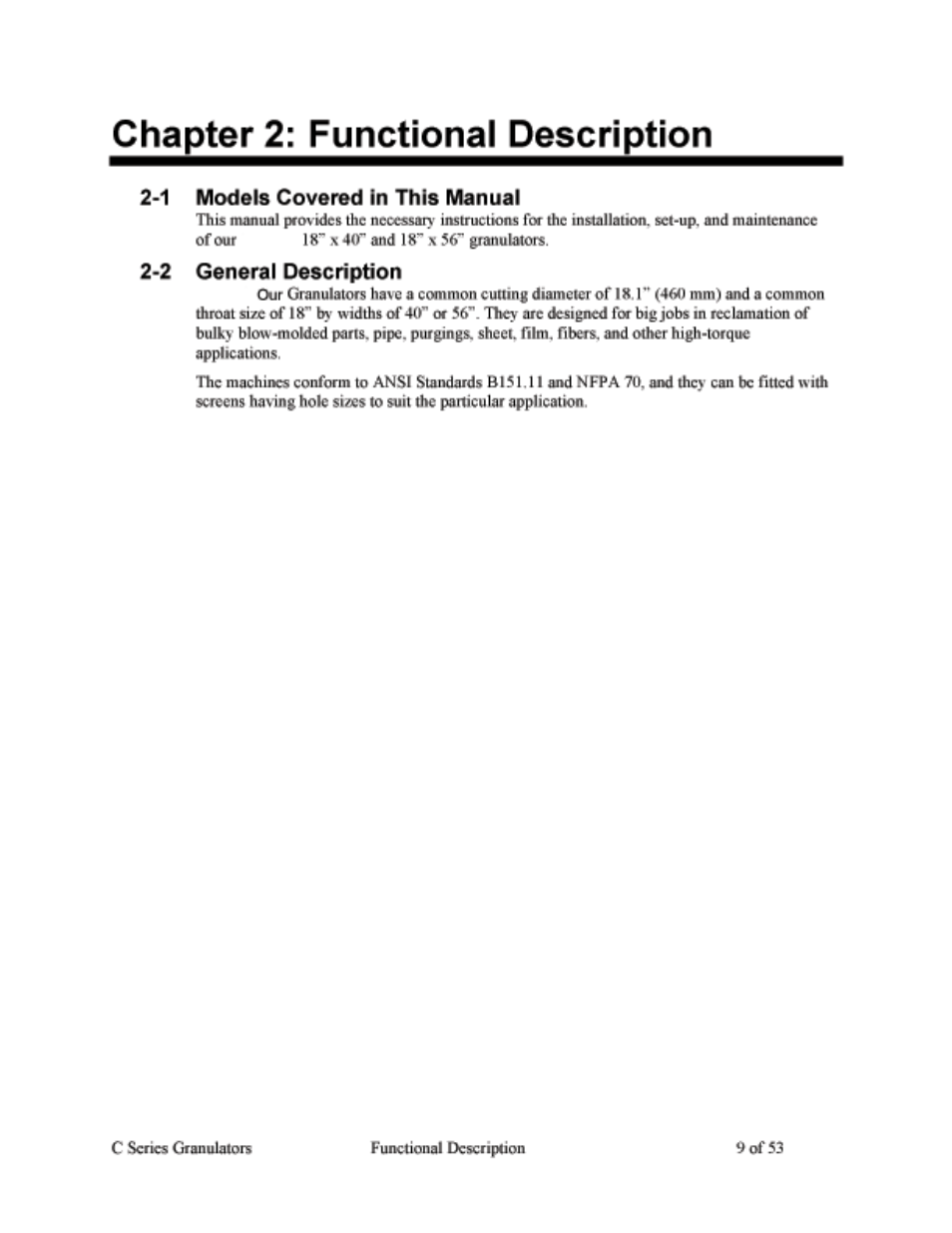 AEC Colortronic MSH Series 2039 User Manual | Page 9 / 53