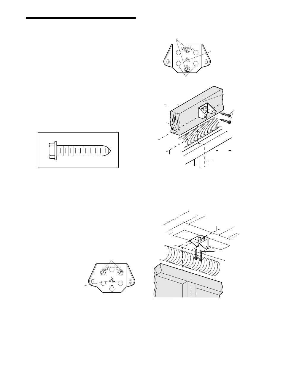 Install the header bracket, Installation step 2 | Chamberlain 7902 K User Manual | Page 14 / 40