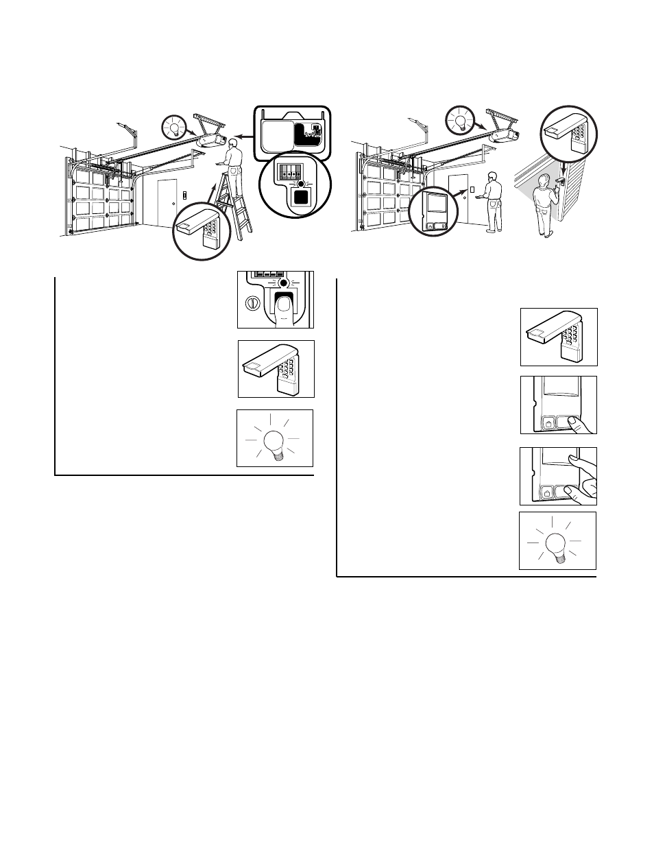 To add or change a keyless entry pin | Chamberlain 7902 K User Manual | Page 36 / 40