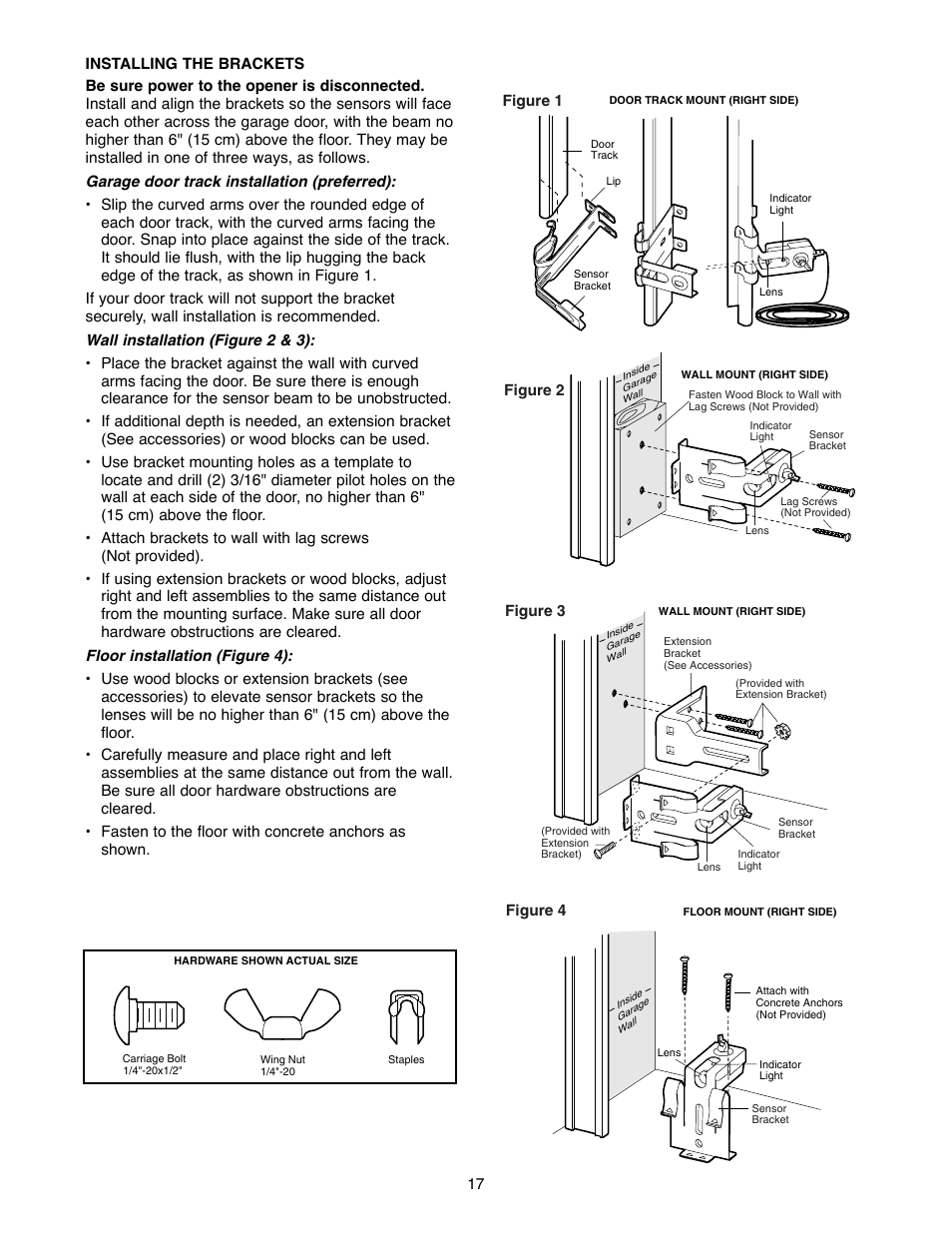 Installation step 10 install the protector system | Chamberlain 2255-2 User Manual | Page 17 / 36