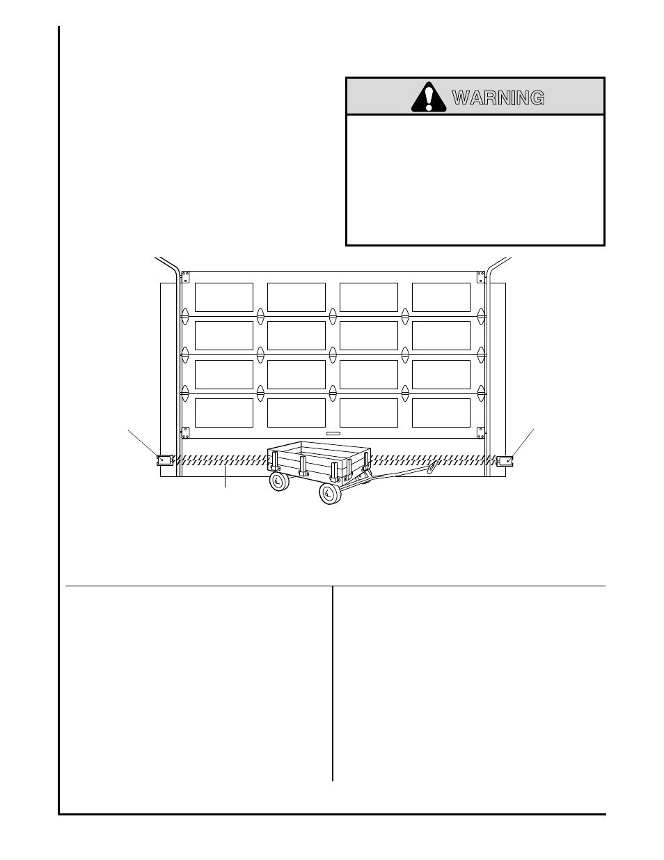 The protector system, Warning, Figure 1 | Chamberlain 1270LMC User Manual | Page 17 / 36