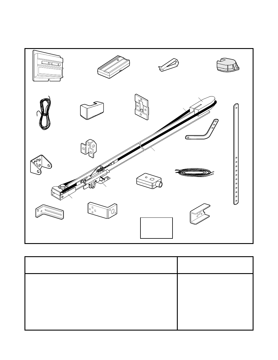 Opener carton inventory | Chamberlain 1270LMC User Manual | Page 5 / 36