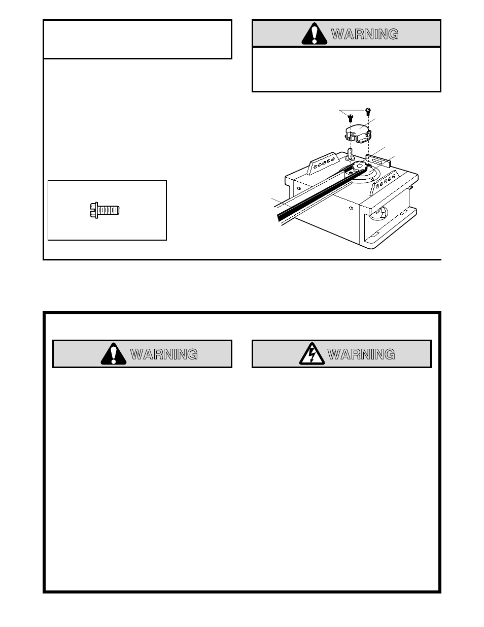 3) attach the belt cap retainer, Installation section, Important installation instructions | Warning, Assembly step 3 | Chamberlain 1270LMC User Manual | Page 7 / 36