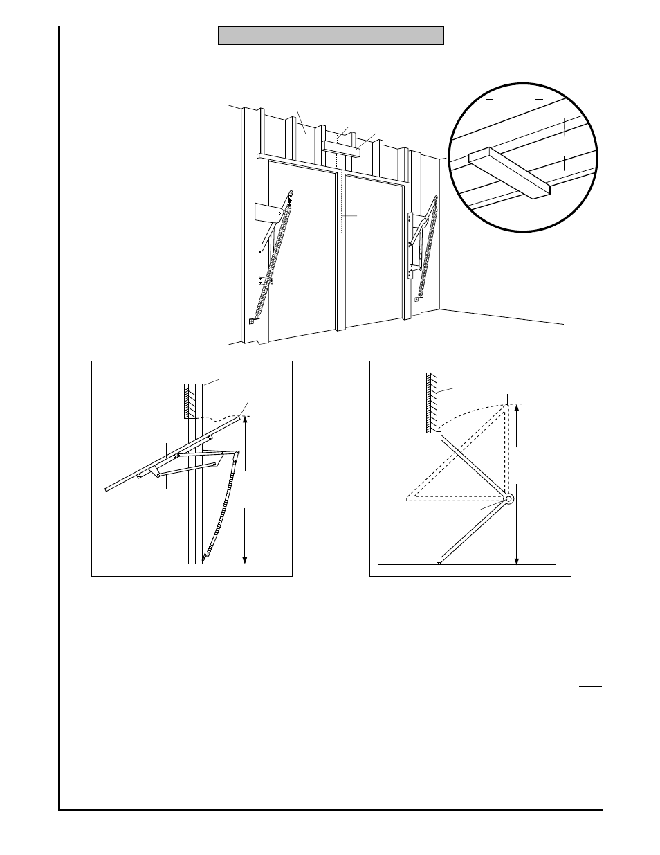 One-piece door without track, Proceed to step 2, page 10 | Chamberlain 1270LMC User Manual | Page 9 / 36