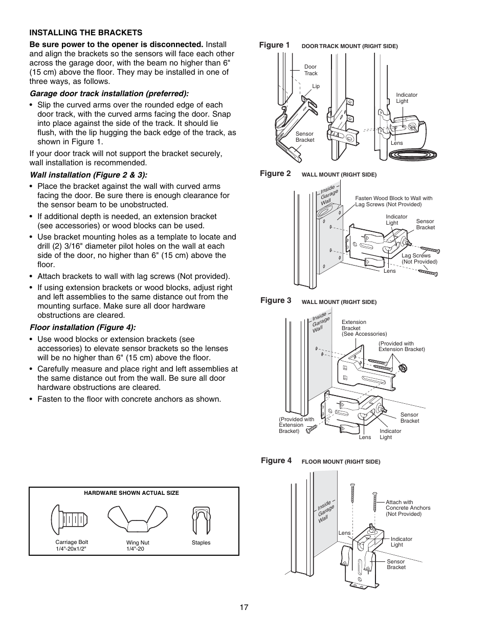 Chamberlain 3585S 3/4 HP User Manual | Page 17 / 40