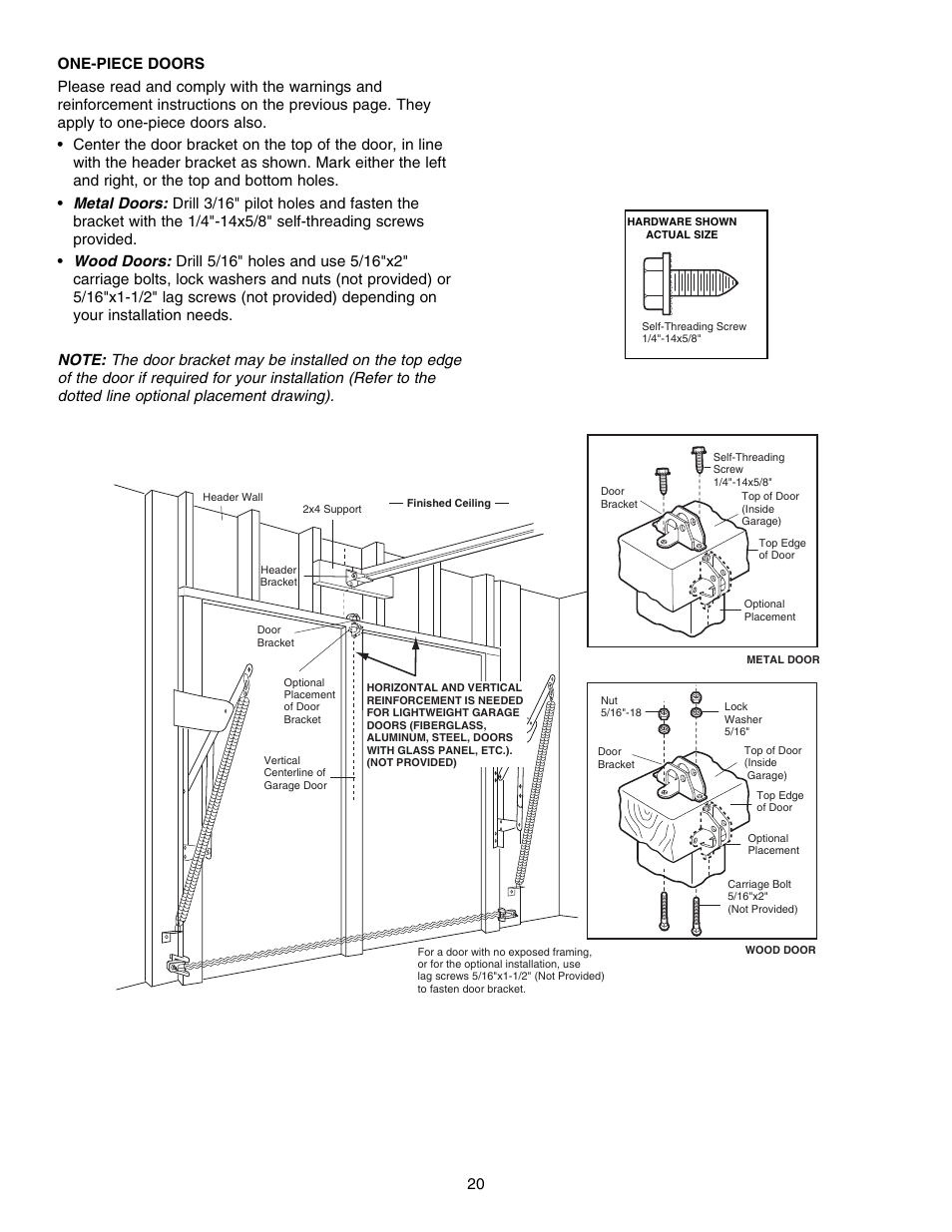 Chamberlain 3585S 3/4 HP User Manual | Page 20 / 40