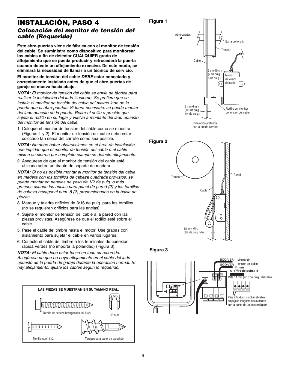 Instalación, paso 4 | Chamberlain 3800E User Manual | Page 45 / 72