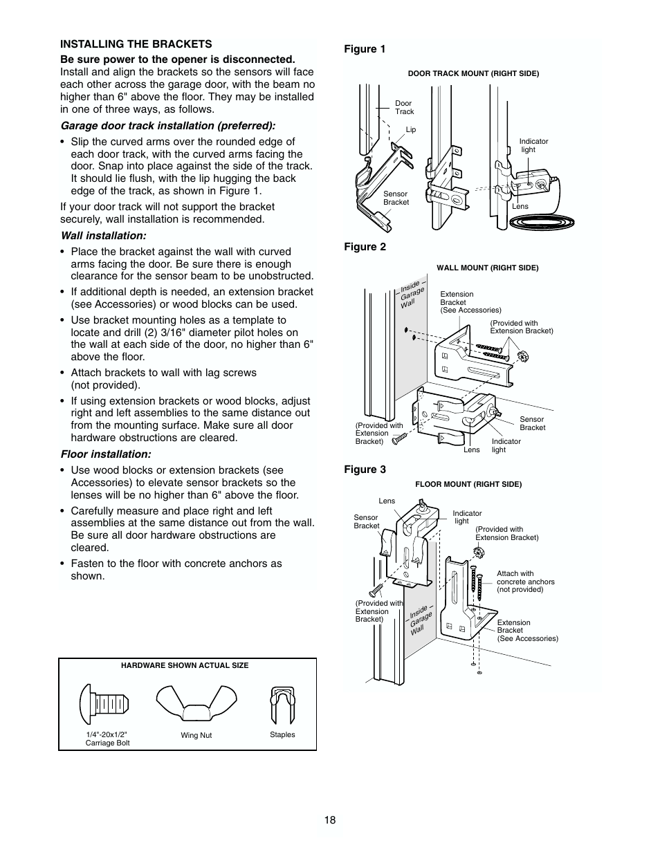 Chamberlain 2565 1/2 HP User Manual | Page 18 / 36