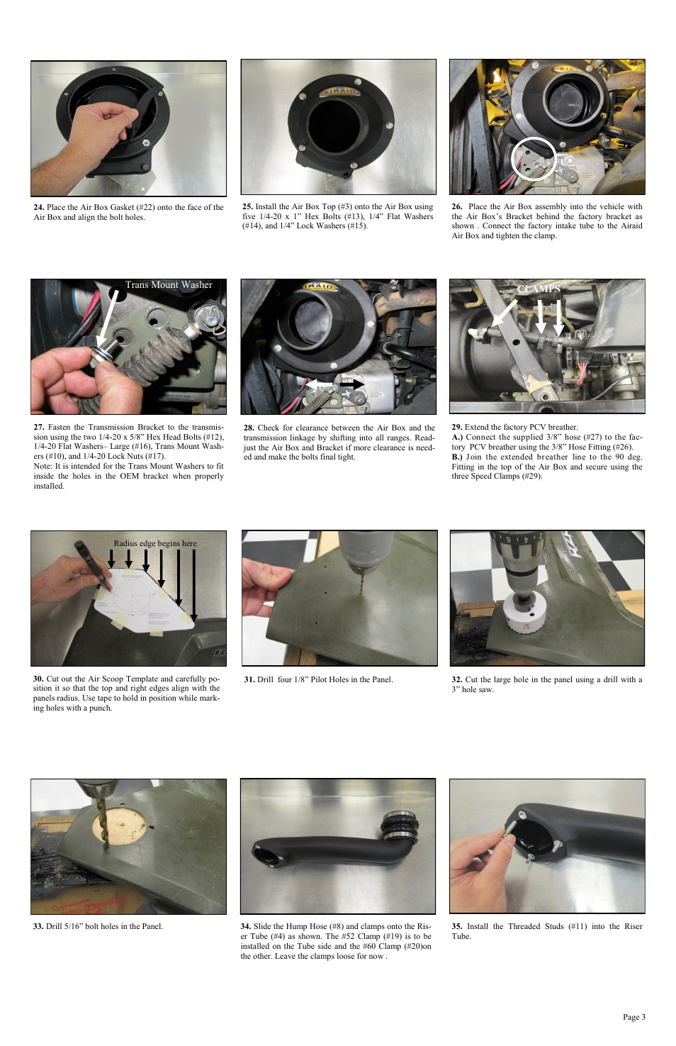 Airaid 883-282 User Manual | Page 3 / 7