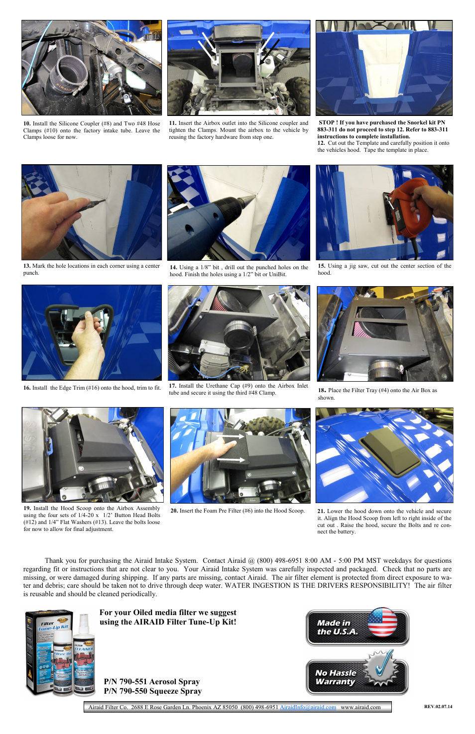 Airaid 883-306 User Manual | Page 2 / 3
