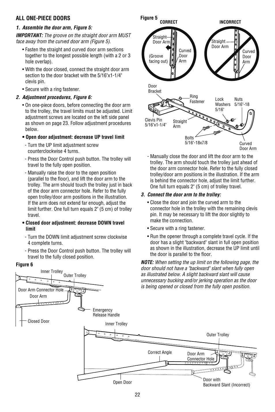 Chamberlain 3130M 1/3 HP User Manual | Page 22 / 36