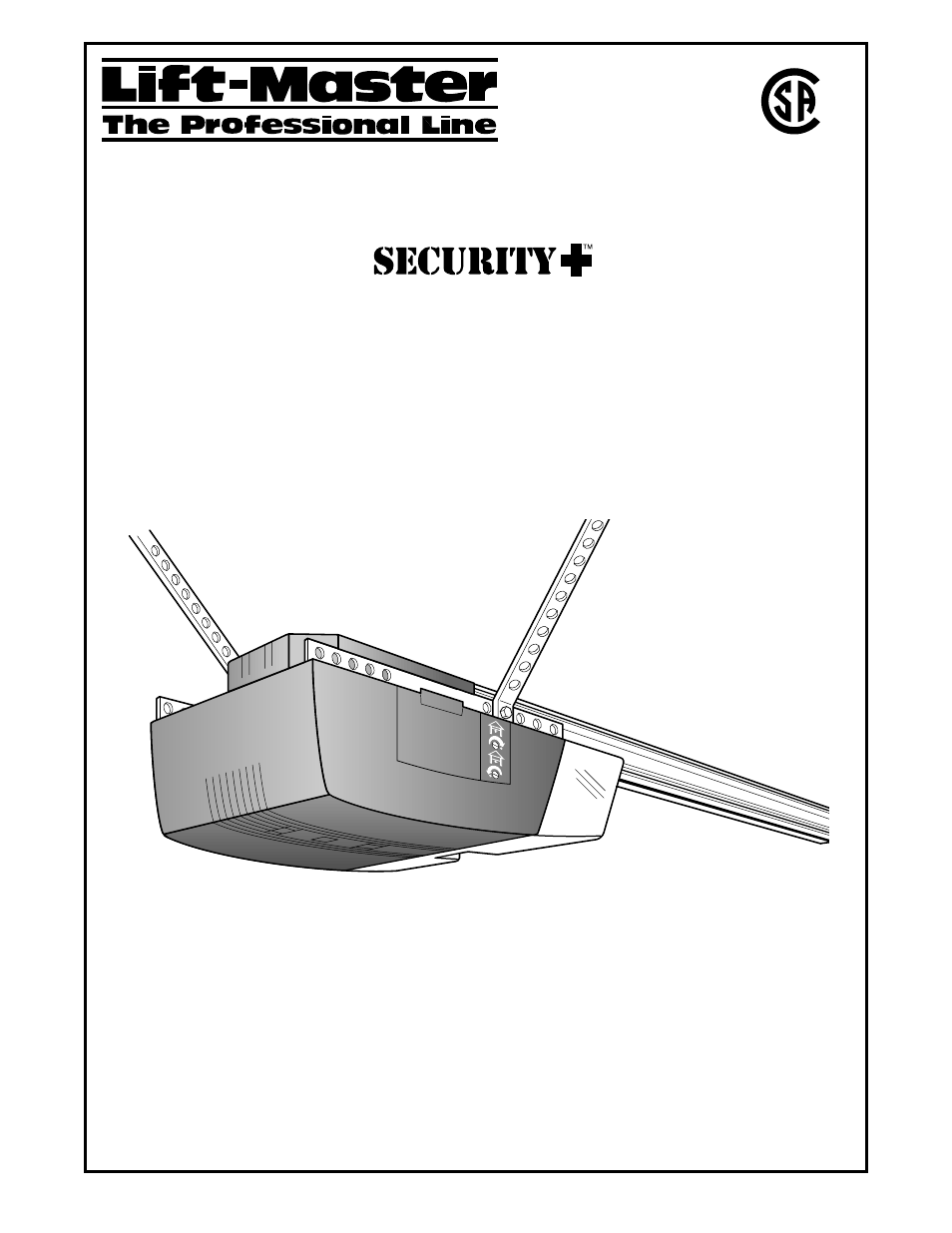 Chamberlain 2000SDC-R User Manual | 36 pages