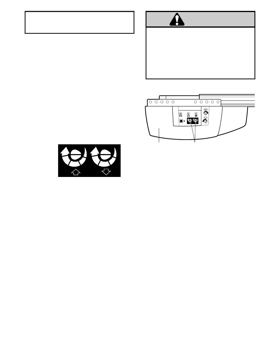 2) adjust the force, Warning, Adjustment step 2 | Adjust the force, How and when to adjust the forces | Chamberlain 2000SDC-R User Manual | Page 25 / 36