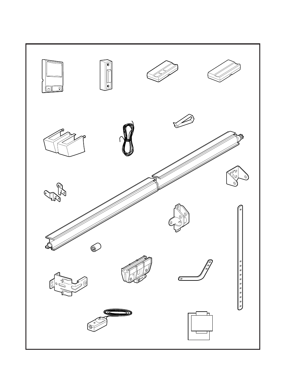 Carton inventory | Chamberlain 2000SDC-R User Manual | Page 4 / 36