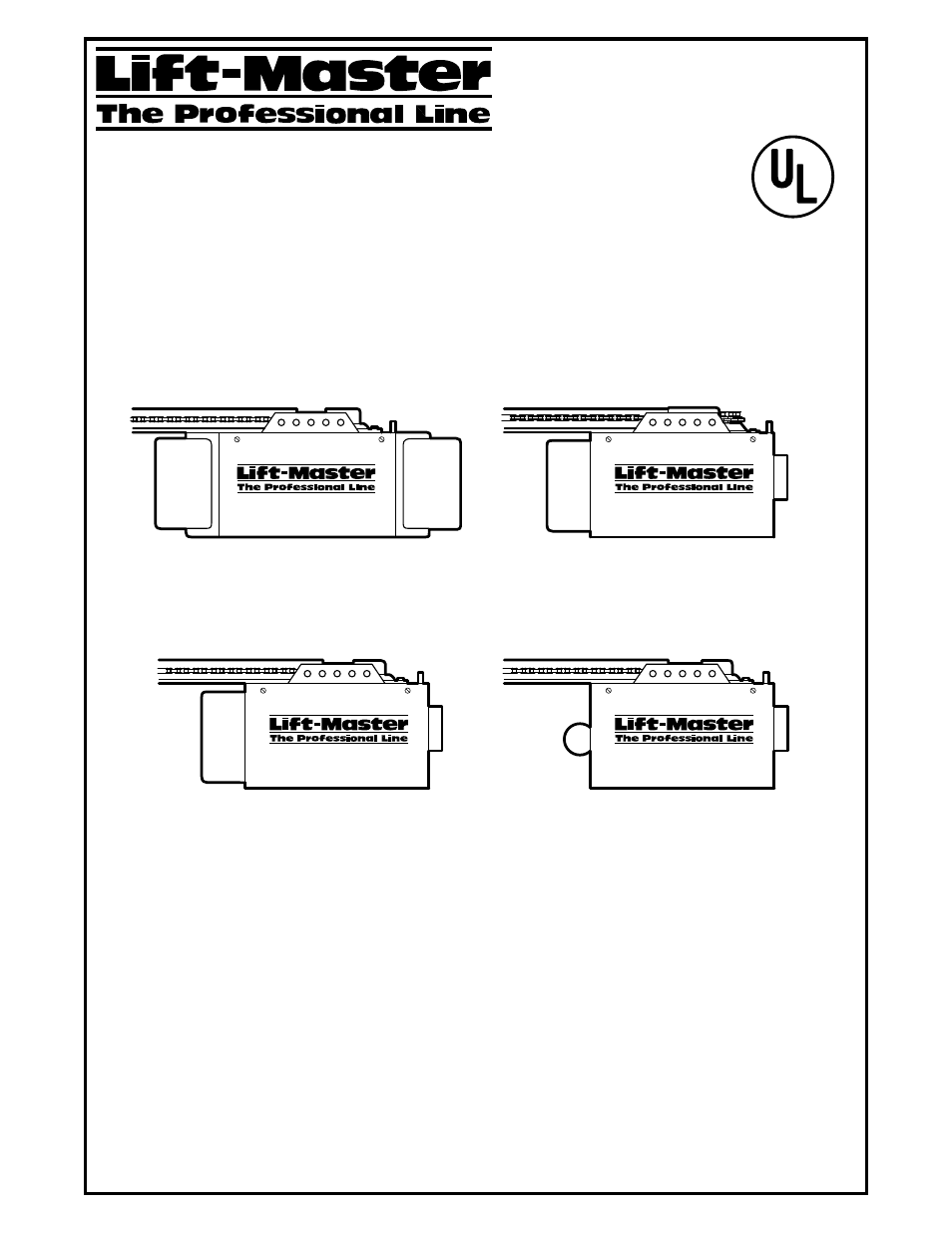 Chamberlain 1200 User Manual | 40 pages