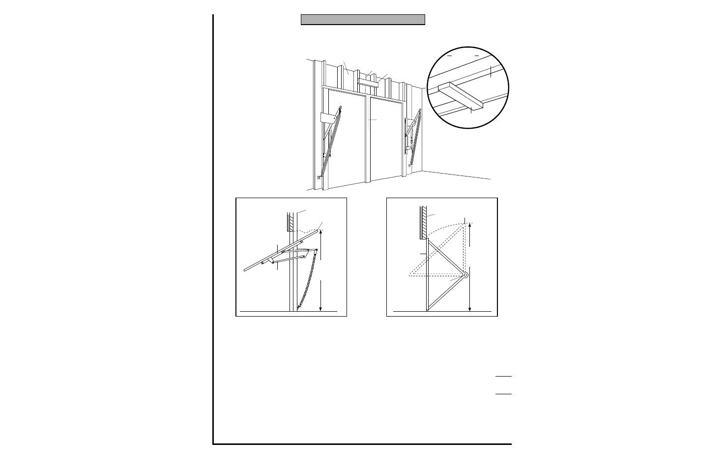 One-piece door without track, Proceed to step 2, page 14 | Chamberlain 1200 User Manual | Page 13 / 40