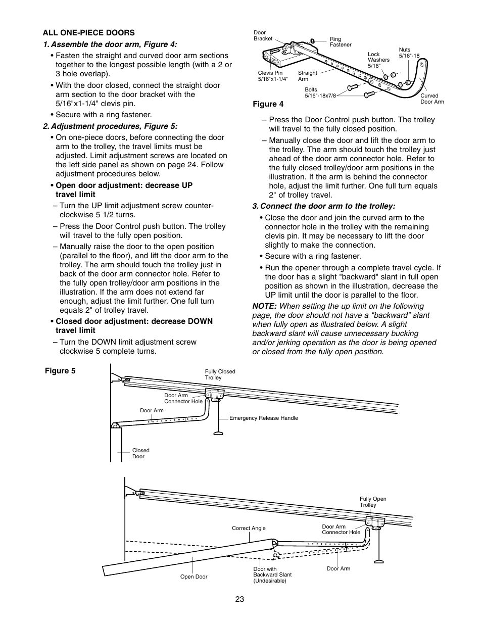 Chamberlain 2110 1/3 HP User Manual | Page 23 / 36